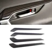 Peach Wood Grain Inner Side Door Decoration Cover Trim For Toyota RAV4 2019-2023 (for: Toyota)