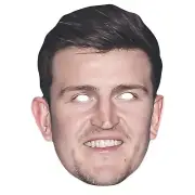 Harry Maguire England Footballer Single 2D Card Party Face Mask