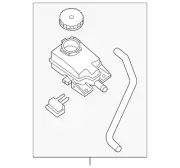 Genuine Nissan Master Cylinder Reservoir 46090-5AA0B