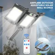 Solar Street Lights Parking Lot Lights IP65 Dusk to Dawn Outdoor Motion Sensor