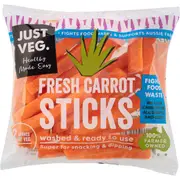 Just Veg. Carrot Sticks 150g