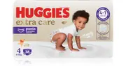 Huggies Extra Care Size 4 Disposable Pull-Up Nappies 9 - 14 kg 38 pieces