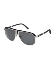 Chopard CH 202 Aviator unglae Men Silver Sunglasses