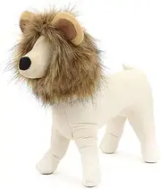 Cat Lion Mane Pet Lion Costume Pet Lion Hair Wig for Dogs Cats Pets Halloween Christmas Party Gift GTRH