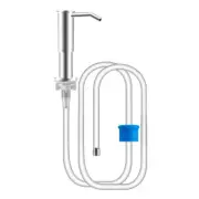 Upgraded Soap Dispenser for Kitchen Sink Brushed Nickel, Stainless Steel8717