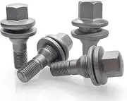 Wheel Bolts Nuts for Citroen C2 C3 C4 C5, Studs Trims Wheel Bolts for Peugeot 206 207 308 407 M12 x 1.25