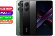 Xiaomi Poco X7 Pro Dual SIM 5G (8GB RAM, 256GB, Black) - BRAND NEW