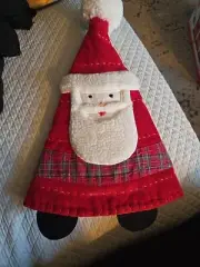 Pottery Barn Kids Santa Claus Corduroy Quilted Christmas Hat