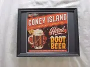 CONEY ISLAND HARD ROOT BEER BEER SIGN #1372