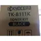 【KYOCERA 京瓷】ECOSYS M8124cidn原廠黑色碳粉匣 TK-8111K / TK-8111