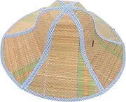 [DOITOOL] Summer Straw Hat with UV Protection Foldable Wide Brim Bucket Hat for Gardening Beach Travel Outdoor Activities for Farmers and Sun Protection