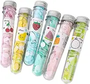 GANAZONO 6PCS Travel Soap Sheets Portable Disposable Soap Flakes for Outdoor Home Use Convenient Hand Wash Cleaning Scraps Random Patterns for Camping Hiking