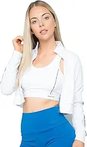 [One Athletic] Women's Lorella Cropped Vest