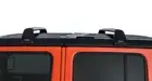 Rhino-Rack Vortex SG 2 Bar Roof Rack-Blk Fits 07-22 Wrangler JK/JL 4dr Hard Top