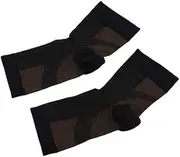 LALAFINA Elastic Ankle Support Socks Compression Socks Plantar Arch Support for Men Women Size s
