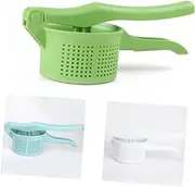 PHENOFICE 1pc Potato Presser Mashed Potato Ricer Stainless Steel Handheld Easy to Use Random Color