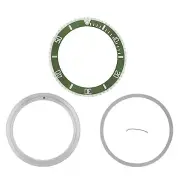 Bezel, Insert, Retaining Ring For Rolex Submariner 16808, 16613 Green Hulk