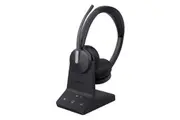 Yealink WH64 Dual UC DECT Wireless Headset, DECT & Bluetooth Wireless Technology,3-Mic Noise Cancellation,UC Certified, Charging Stands, Carrying Bag WH64-D-UC