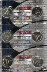 6 Pcs LR44 AG13 357 357A A76 303 L1154 1.5 V Alkaline Button Batteries