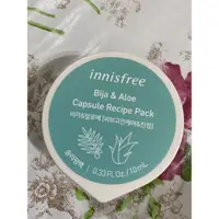 在飛比找蝦皮購物優惠-innisfree 真萃晚安膠囊面膜 10ml 香榧蘆薈