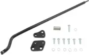 Black Forward Control Relocation Kit Harley-Davidson Super Glide FXD 1995-2006