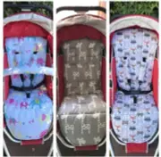 Steelcraft Strider Compact/Plus/DLX Front & Rear Pram Liners,insert & Belly Bar