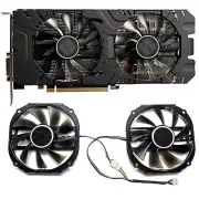 For YESTON RX480 570 580 Graphics Card Cooler Fan GPU Cooling Fan Replacement