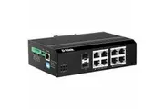 D-Link DIS-F200G DIS-F200G-10PS-E 8 Ports Manageable Ethernet Switch - Gigabit Ethernet - 10/100/1000Base-T, 1000Base-X - 2 Layer Supported - Modular