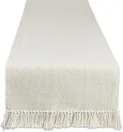 [DII] Variegated Tabletop Collection, Table Runner3x72, Off-White