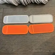 Blank Neoprene Popsicle Holders 50 Gray, 50 Orange