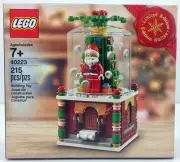 New Sealed Lego 40223 Holiday Christmas Santa Ornament