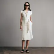 Rag & Bone Helena Midi Shirt Dress Size 8 Linen Blend Belted Button Front