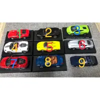 在飛比找蝦皮購物優惠-711模型車法拉利 藍寶堅尼 1:60 模型車 GTR R3