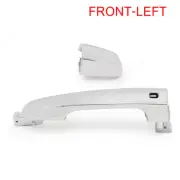 Front Left Chrome Outer Handle Hand For Mitsubishi L200 Triton MQ MR '15 '18