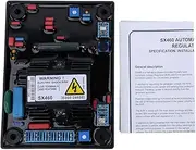 Gearwell Voltage Regulator Module, SX460-A AVR Stabilizer, Generator Voltage Controller for Single Phase Genset