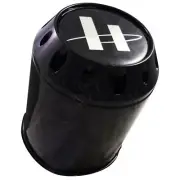 HELO Wheels Black Custom Wheel Center Cap # 1042B114 (1 CAP) NEW