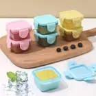 Crisper Food Storage Containers Plastic Bins with Lids Bpa-free Stackable