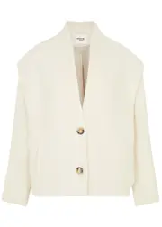 Isabel Marant étoile Drogo Bouclé Jacket - Ecru - 36 (UK 8 / S) 36 (UK 8 / S)