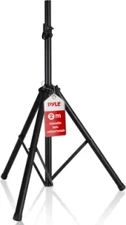 Universal Speaker Stand Mount Holder Heavy Duty Tripod W/ Adjustable Height