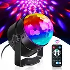 Disco Party Lights Strobe LED DJ Ball Sound Activated Bulbs Party Holiday Lights