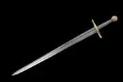 King Arthur Excalibur Replica Medieval Battle Ready Functional Sword W/Scabbard