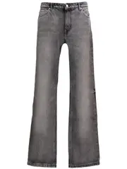 stonewashed straight-leg cotton jeans IT50,IT48 Gray