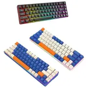 Compactly 60Percent Mechanical Gaming Keyboard Quiet Key Wire Keyboards