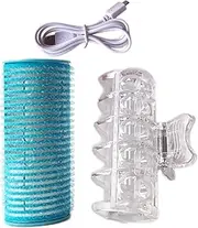 Hot Rollers, Self-Adhesive Hair Rollers, USB Heated Curlers, Self-Adhesive, Portable Curlers, Styling Tools for Curlers, Easily Achieve Flawless Curls for