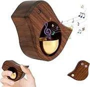 Shopkeepers Bell for Door Opening Bird Shaped Door Chime Magnetic Crisp Sound Wooden Doorbell Chime Decorative Hanging Doorbell for Doors Windows Entrance and Fridge