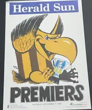 AFL HAWTHORN PREMIERS 2008 WEG MITCHELL HODGE BAILEY FRANKLIN CRAWFORD OSBORNE