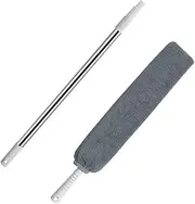 GANAZONO 1Set Retractable Microfiber Dust Cleaner Bendable Telescopic Gaps Duster for Ceiling Walls Furniture Hard to Reach Areas for Household Cleaning Dust Removal