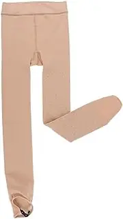 [Dickly] Ice Figure Skating Tights Over Boots/Footless Compression Pants Leggings