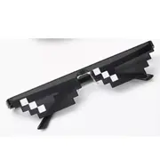 Pixel Glasses Cool Fashion Goggles Thug Life Sunglasses Small One Row