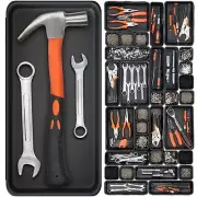 46 Pack 5-Sizes Large 12'' Tool Box Organizer Tray Tool Box Organizers and St...